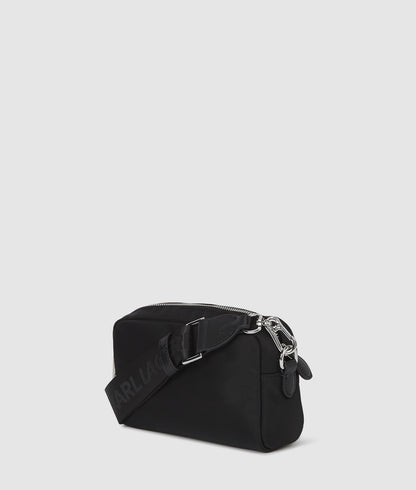 KarlLagerfeld Ikon Nylon Slim Camera Bag Black