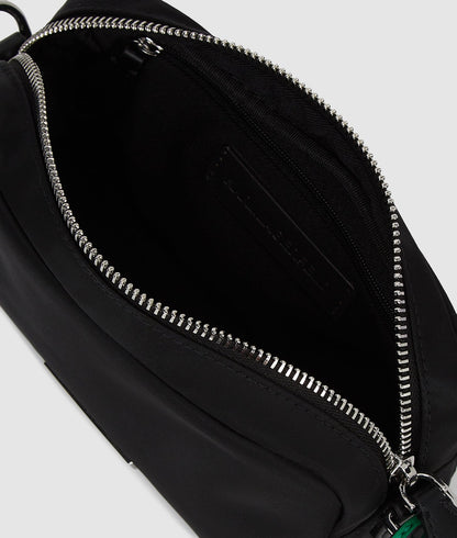 KarlLagerfeld Ikon Nylon Slim Camera Bag Black