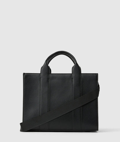 KarlLagerfeld Rue St-Guillaume Medium Tote Bag White/Black