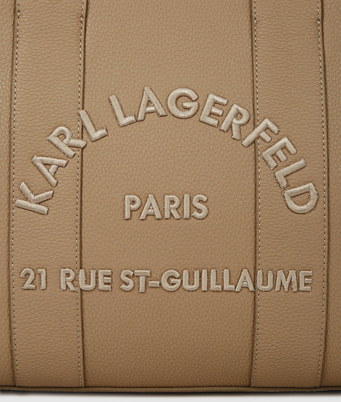 KarlLagerfeld Rue St-Guillaume Medium Tote Bag Nougat