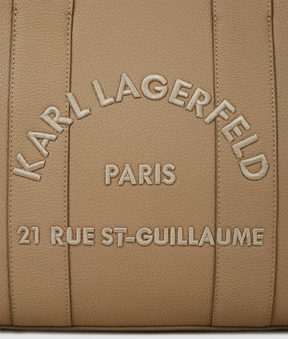 KarlLagerfeld Rue St-Guillaume Medium Tote Bag Nougat