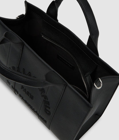 KarlLagerfeld Rue St-Guillaume Medium Tote Bag Black