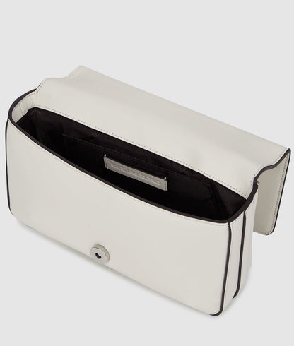 KarlLagerfeld Ksignature Small Crossbody Bag Off White