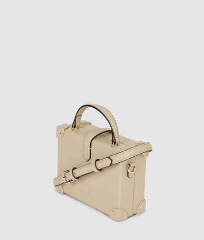 KarlLagerfeld Kautograph Padlock Trunk Bag Safari