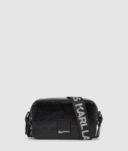 KarlLagerfeld Glossy Camera Bag Black