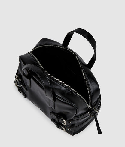 KarlLagerfeld Buckle Bowling Bag Black