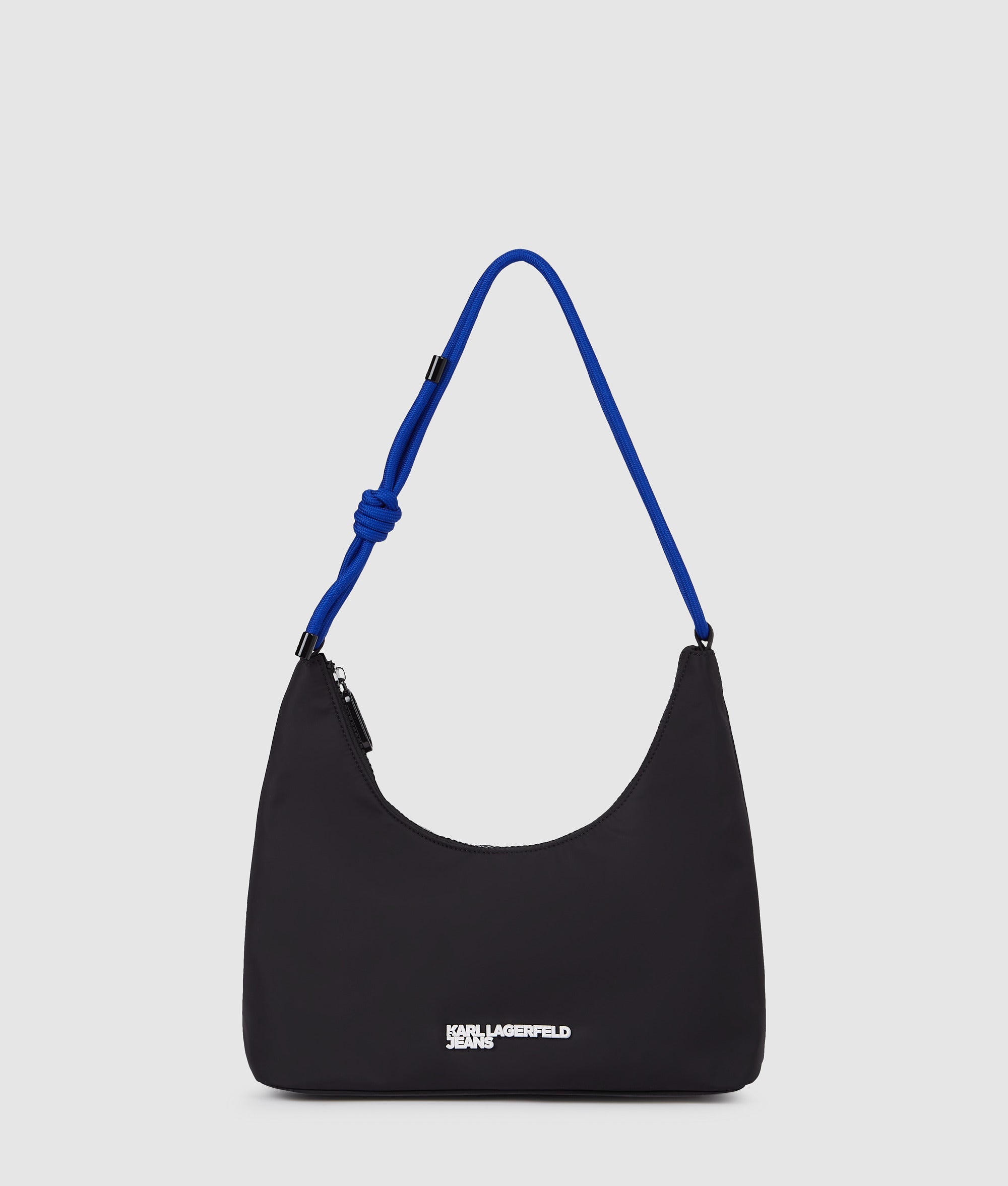 KarlLagerfeld Cord Nylon Shoulder Bag Black