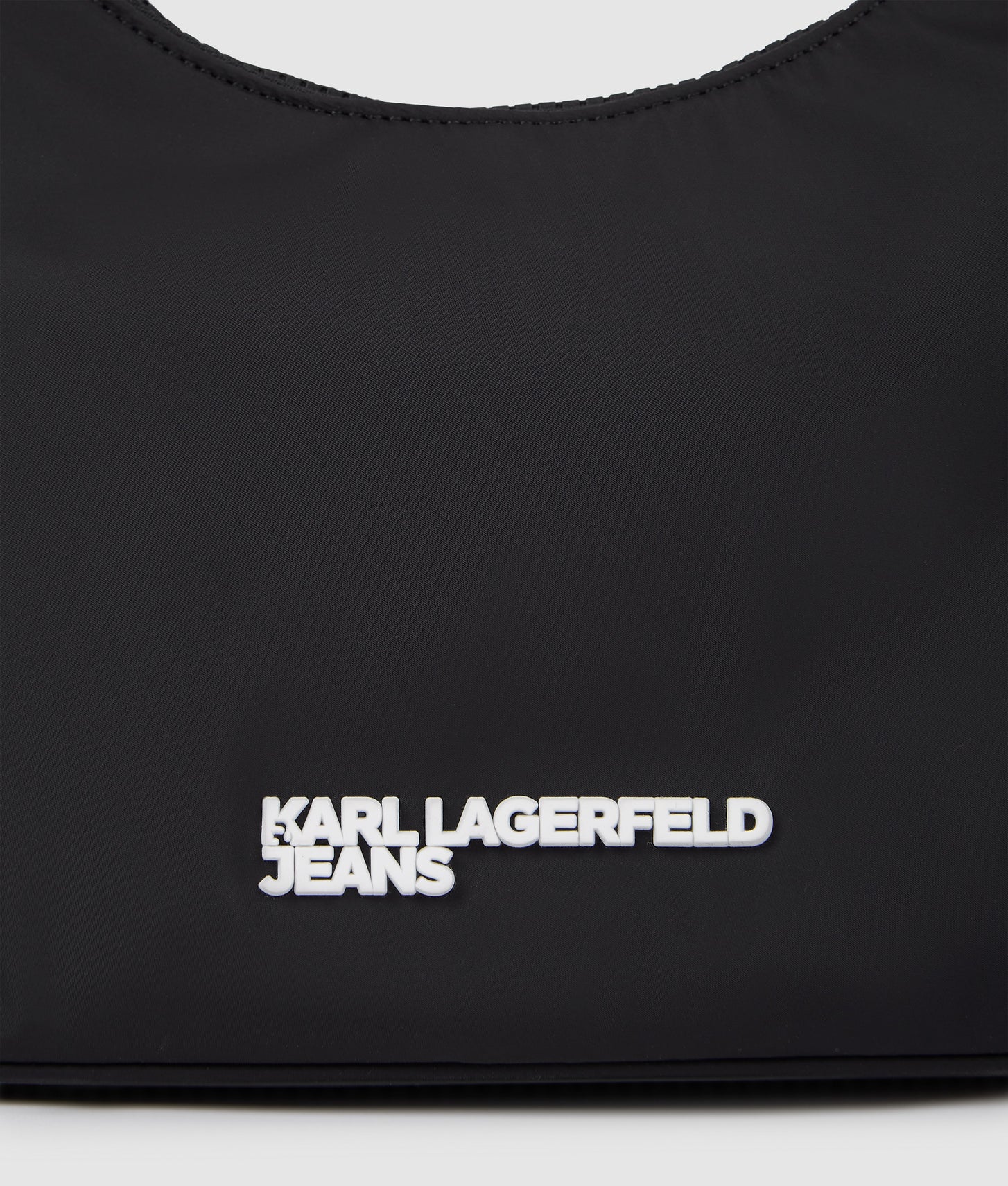 KarlLagerfeld Cord Nylon Shoulder Bag Black
