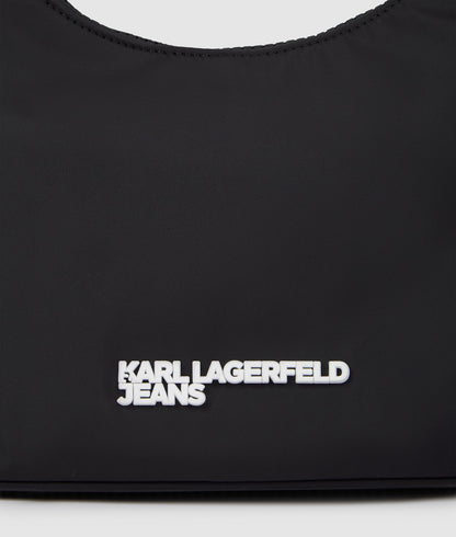KarlLagerfeld Cord Nylon Shoulder Bag Black
