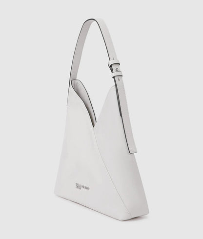KarlLagerfeld Geo High-Shine Tote Bag Off White