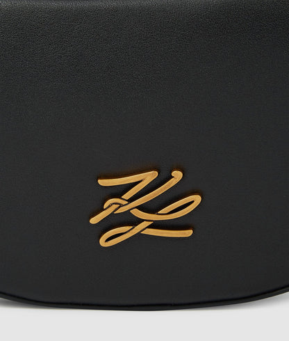 KarlLagerfeld Kautograph Small Moon Bag Black/Gold