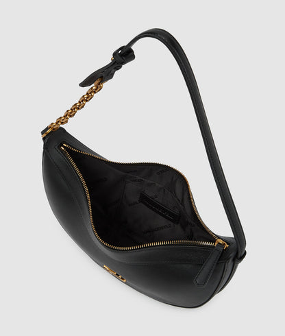 KarlLagerfeld Kautograph Small Moon Bag Black/Gold