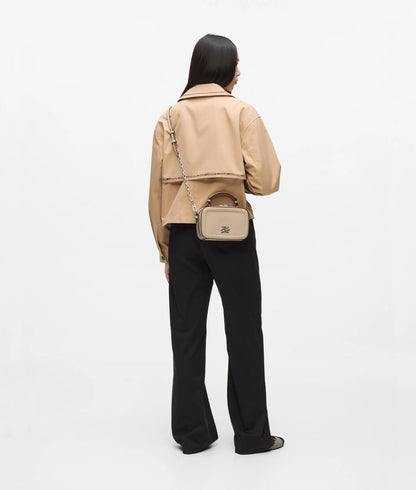 KarlLagerfeld Kautograph Chain Top Handle Bag Safari