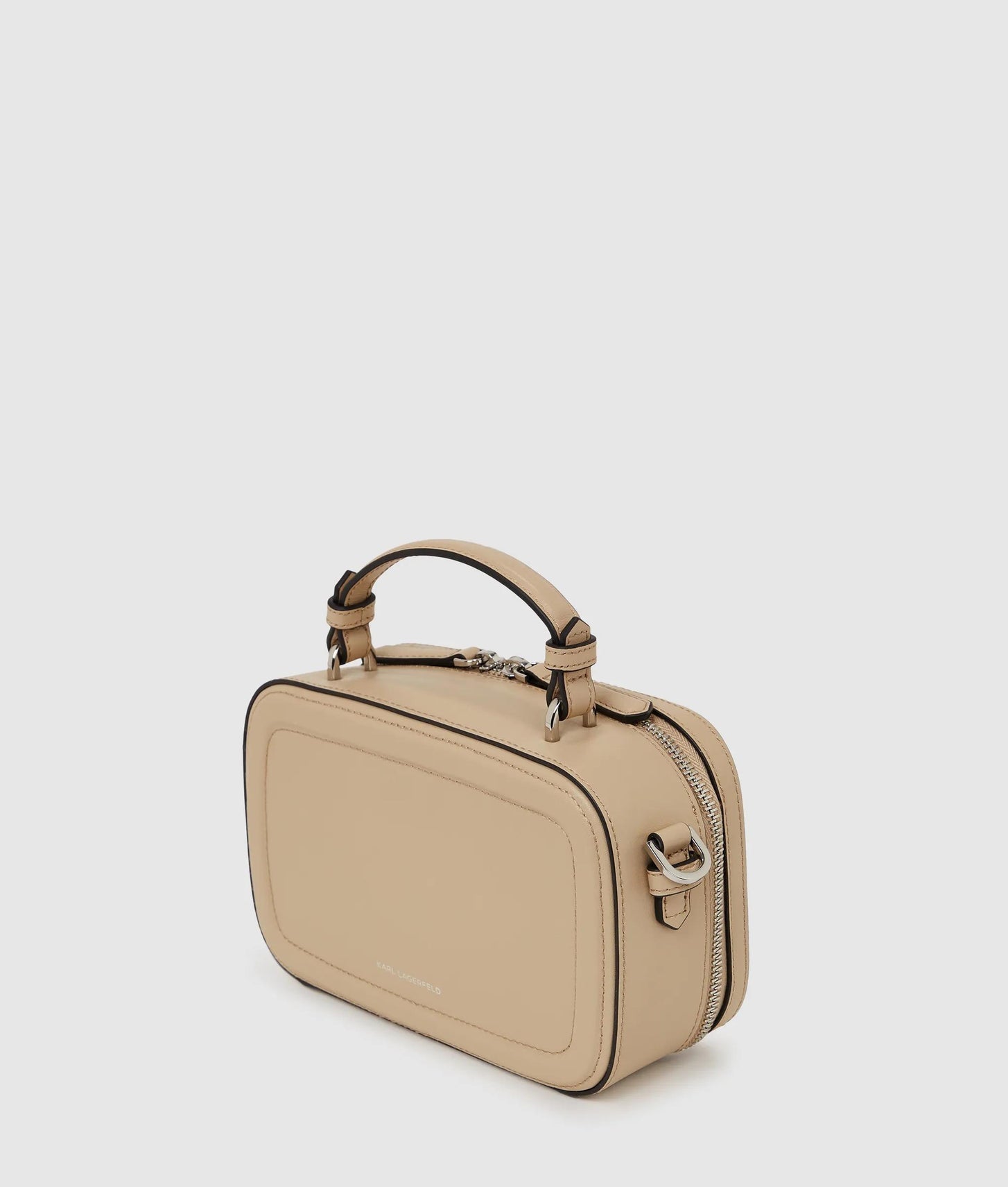KarlLagerfeld Kautograph Chain Top Handle Bag Safari