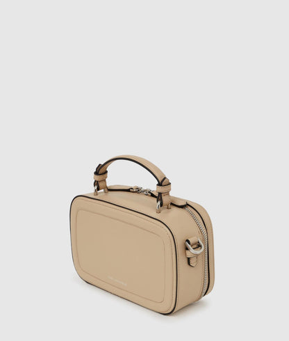 KarlLagerfeld Kautograph Chain Top Handle Bag Safari