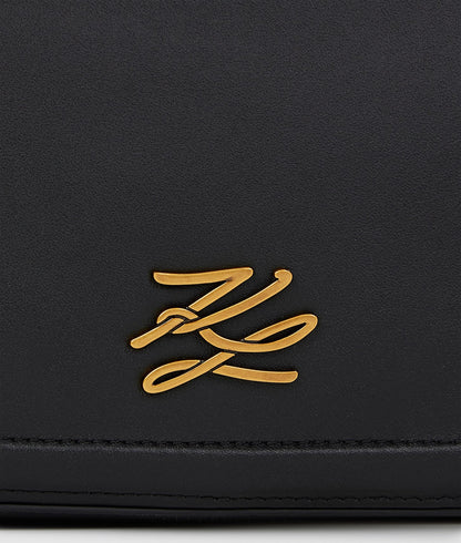 KarlLagerfeld Kautograph Chain Top Handle Bag Black/Gold