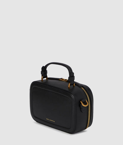 KarlLagerfeld Kautograph Chain Top Handle Bag Black/Gold