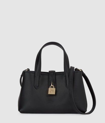 KarlLagerfeld Kautograph Padlock Mini Shoulder Bag Black/Gold
