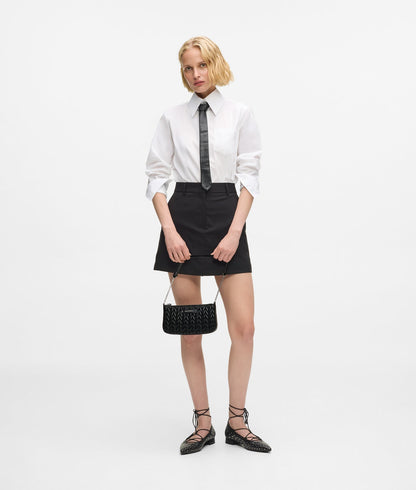KarlLagerfeld Kweave Mini Shoulder Bag Black-Nickel