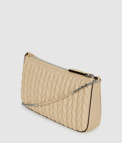KarlLagerfeld Kweave Mini Shoulder Bag Safari