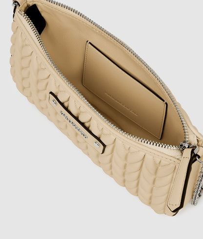 KarlLagerfeld Kweave Mini Shoulder Bag Safari