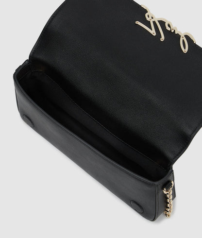 KarlLagerfeld Ksignature Mini Shoulder Bag Black/Gold