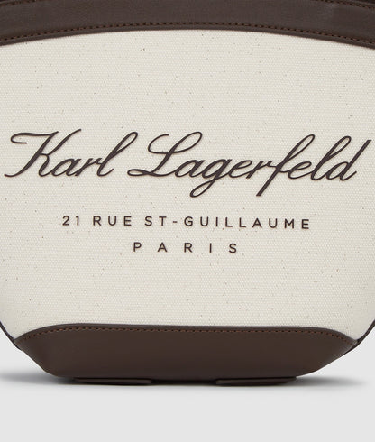 KarlLagerfeld Hotel Karl Small Beach Tote Bag Natural