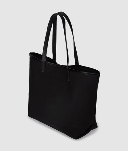 KarlLagerfeld Karl Photo Print Shopper Black