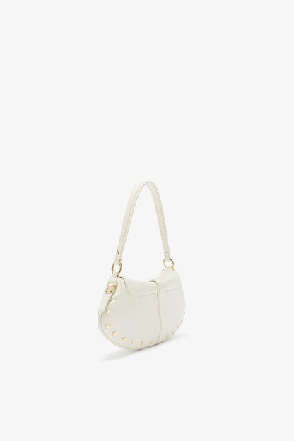 Ganni Egret B-Kat Bag Studs In White