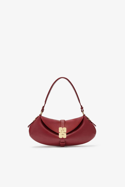 Ganni Red Dahlia Red B-Kat Bag