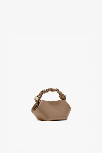 Ganni Coca Mocha Mini Bou Bag In Brown
