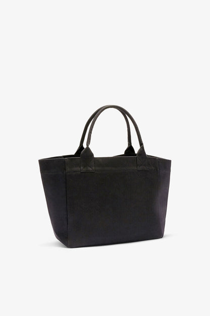 Ganni Phantom Black Medium Cherry Tote