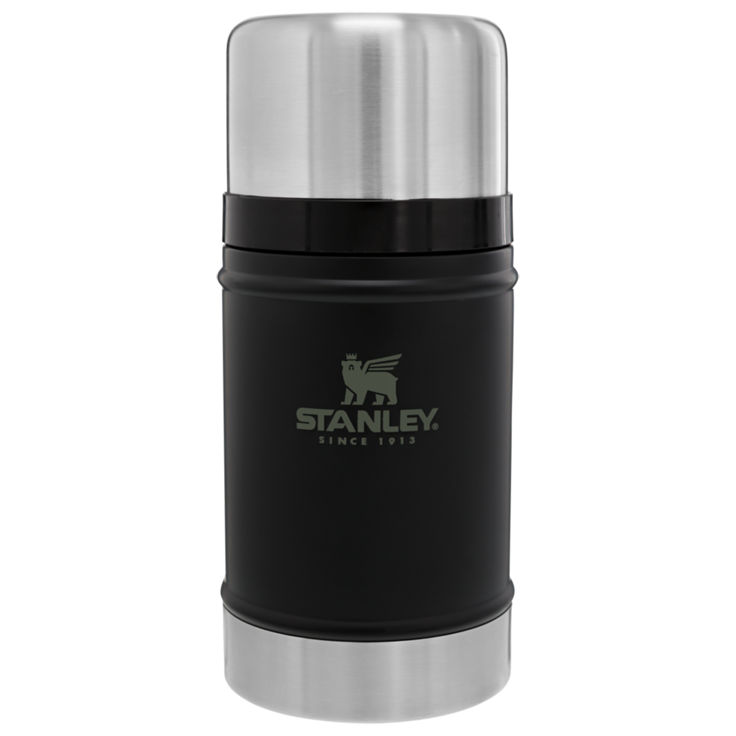 Stanley Classic Legendary Food Jar | 24 OZ | Stanley Create Matte Black Matte Black