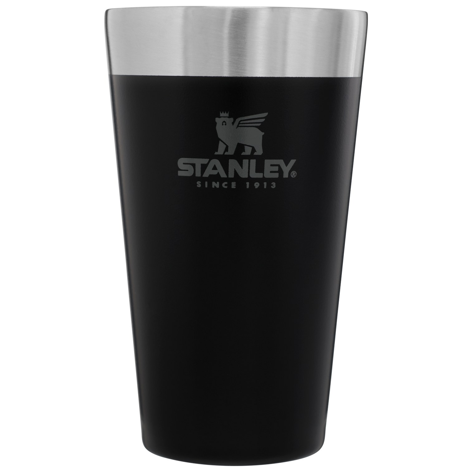 Stanley Adventure Stacking Beer Pint | 16 OZ | Stanley Create Matte Black Matte Black