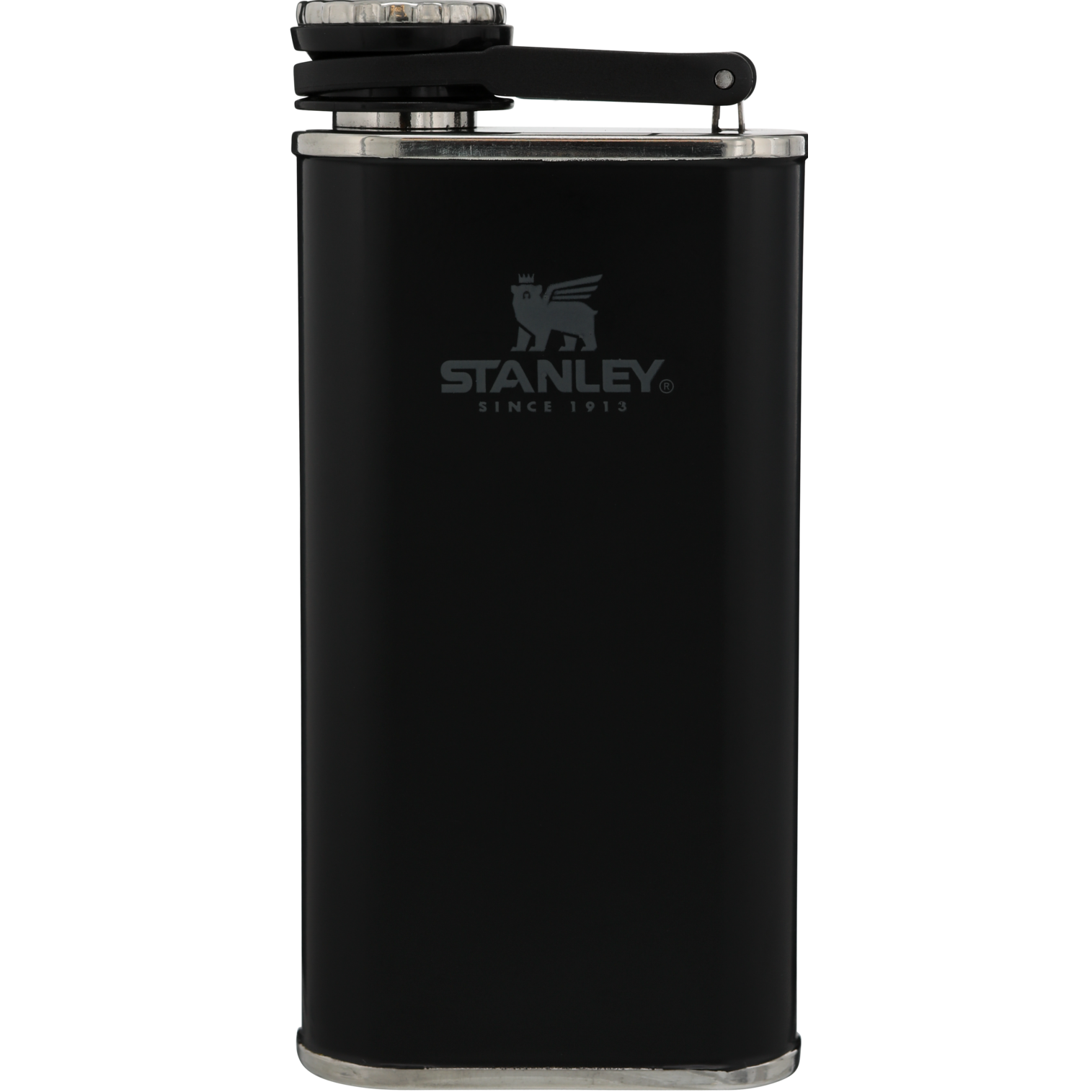 Stanley Classic Easy Fill Wide Mouth Flask | 8 OZ Matte Black Matte Black