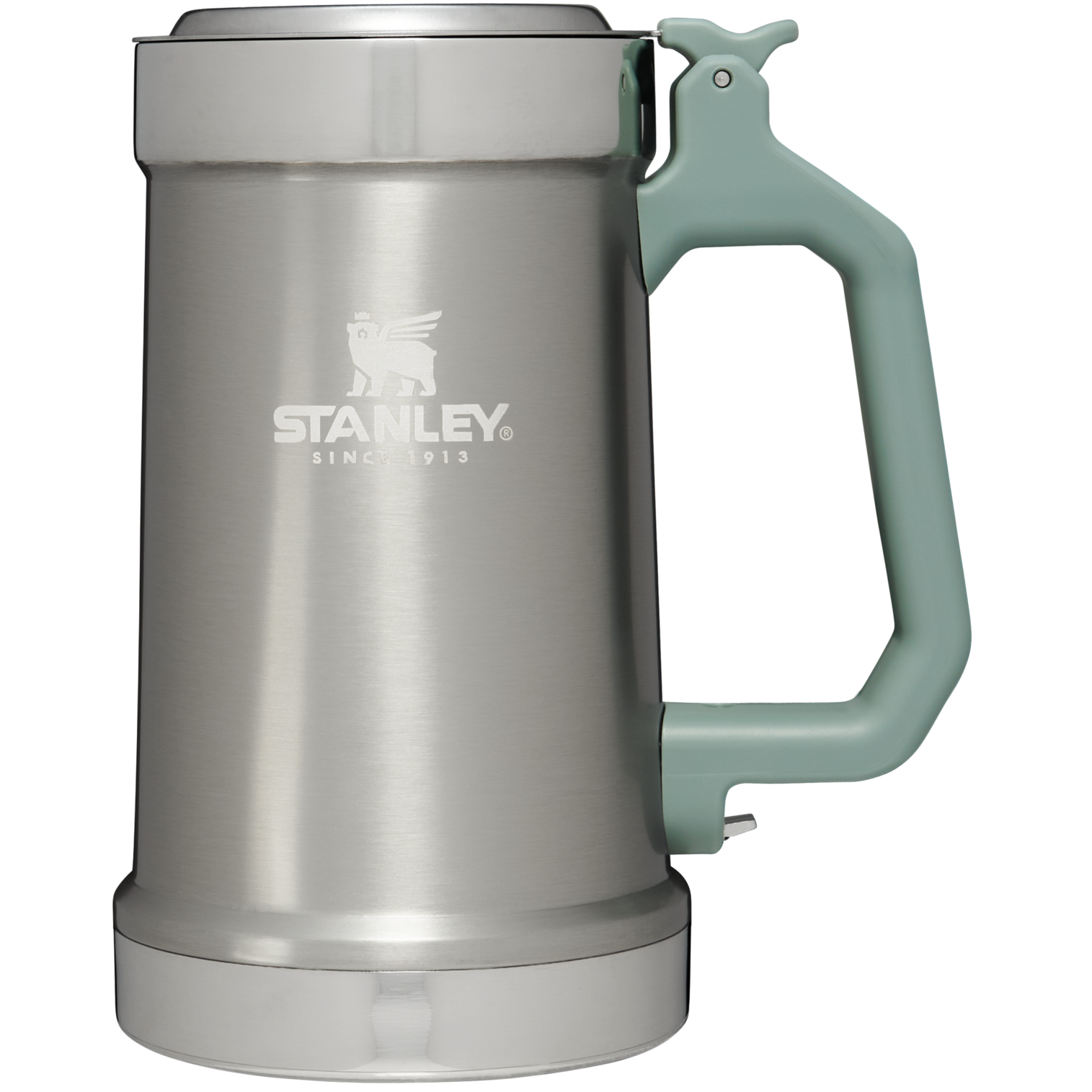 Stanley Classic Bottle Opener Beer Stein | 24 OZ Stainless Steel Shale Stainless Steel Shale