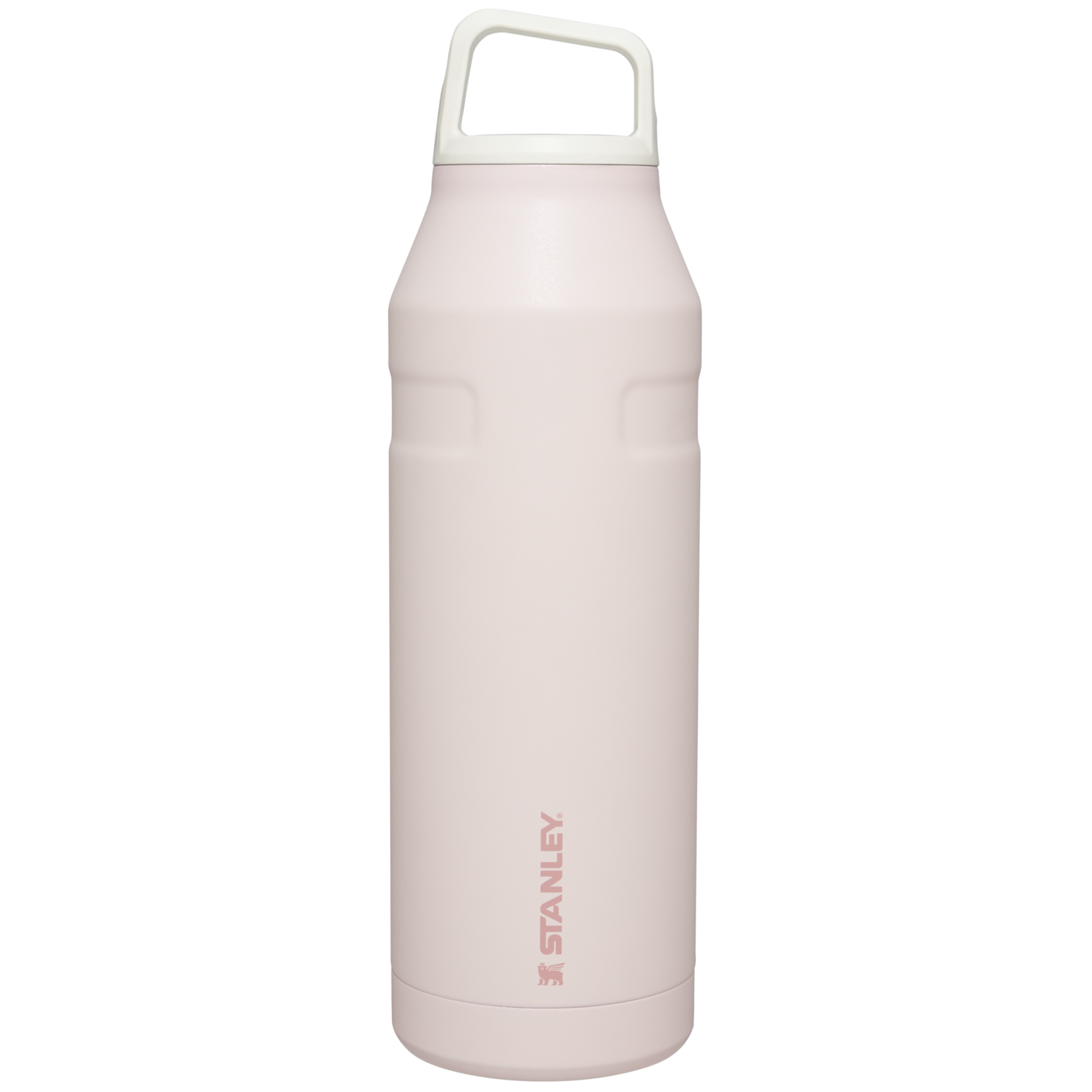IceFlow Bottle with Cap and Carry+ Lid | 50 OZ Rose Quartz Glimmer Rose Quartz Glimmer