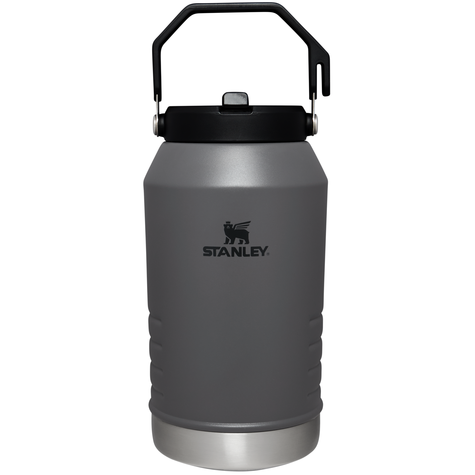 Stanley The IceFlow Flip Straw Jug | 96 OZ Charcoal Charcoal