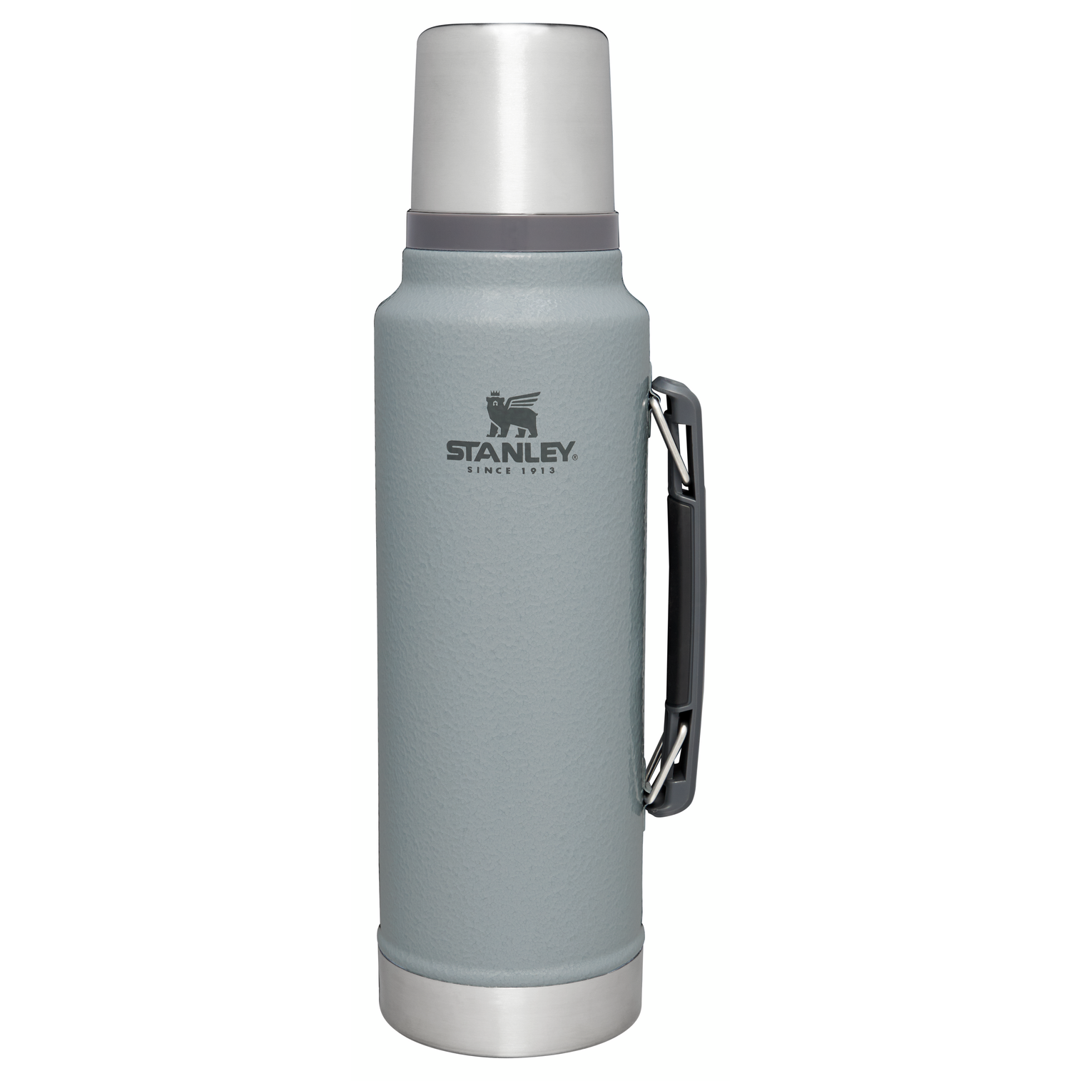 Stanley Classic Legendary Bottle | 1.5 QT | Stanley Create Hammertone Silver Hammertone Silver
