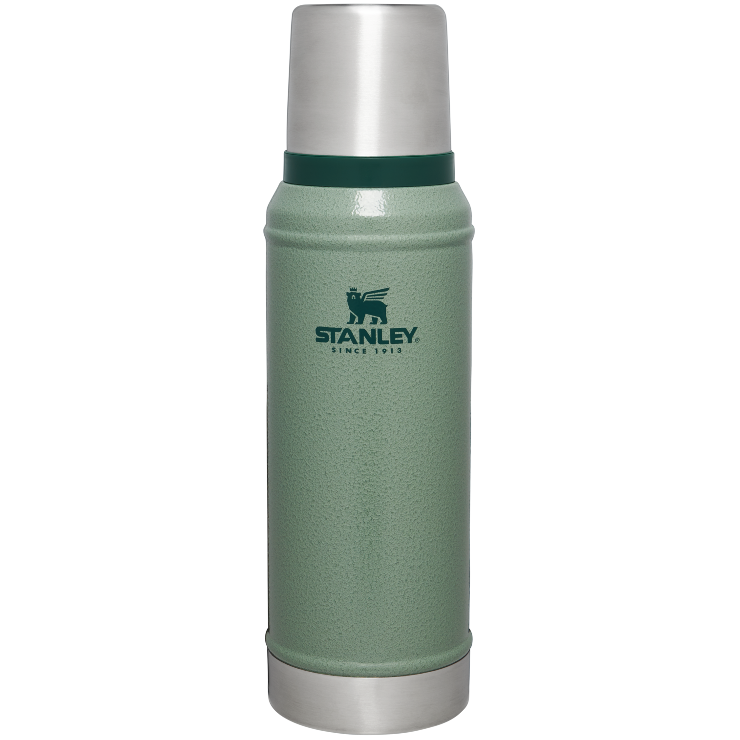 Stanley Classic Legendary Bottle | 1.0 QT Hammertone Green Hammertone Green