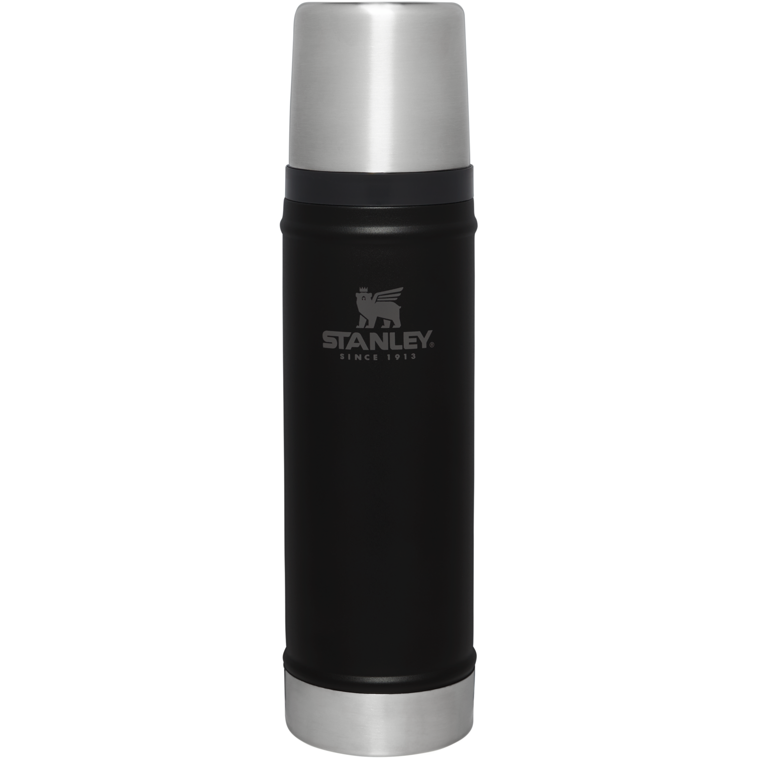 Stanley Classic Legendary Bottle | 20 OZ | Stanley Create Matte Black Matte Black