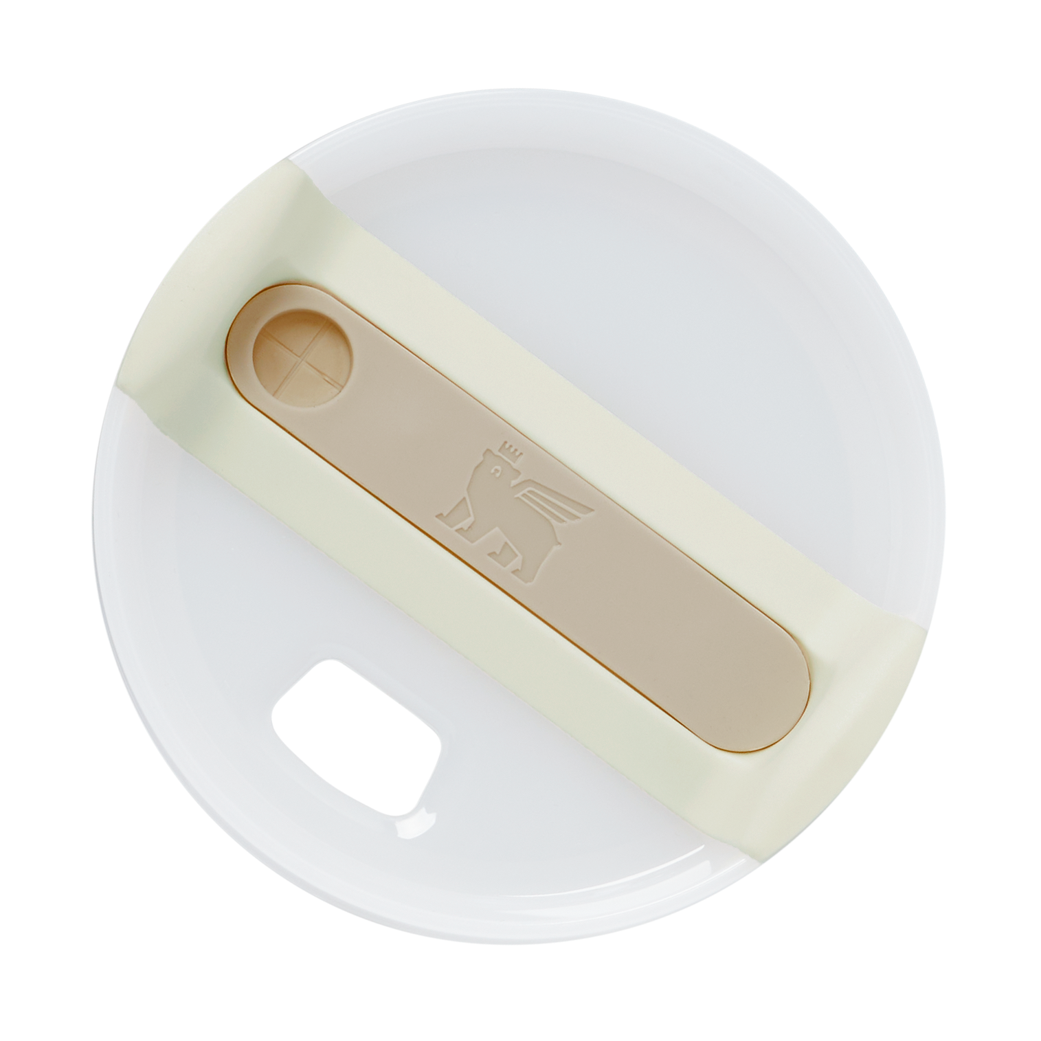 The Quencher H2.O FlowState Tumbler Lid | 40 OZ Milky White Milky White