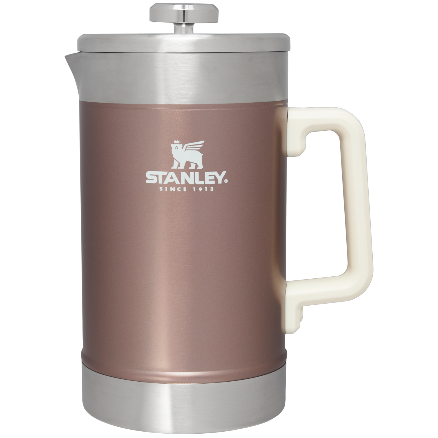 Stanley Classic Stay Hot French Press | 48 OZ Rose Quartz Glow Rose Quartz Glow