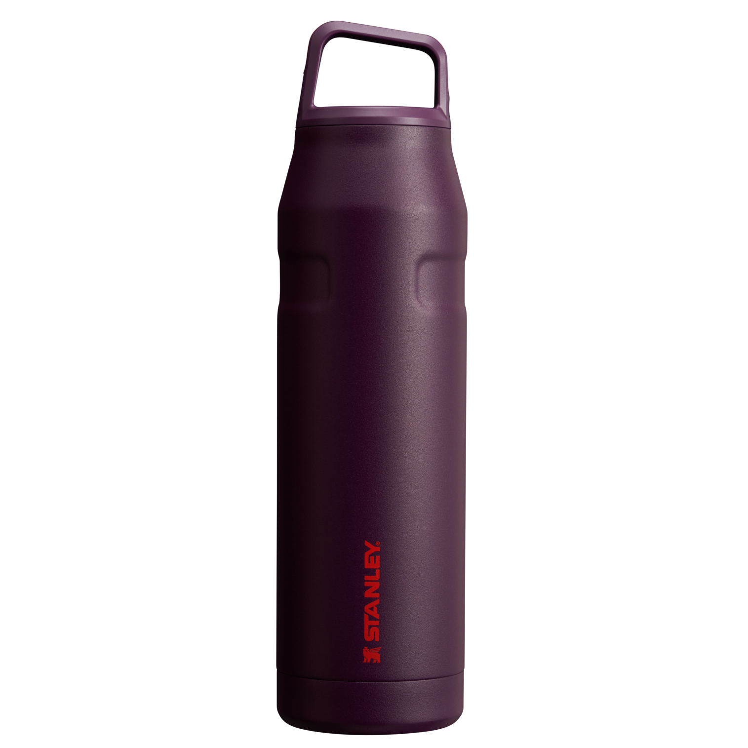 IceFlow Bottle with Cap and Carry+ Lid | 36 OZ Plum Plum