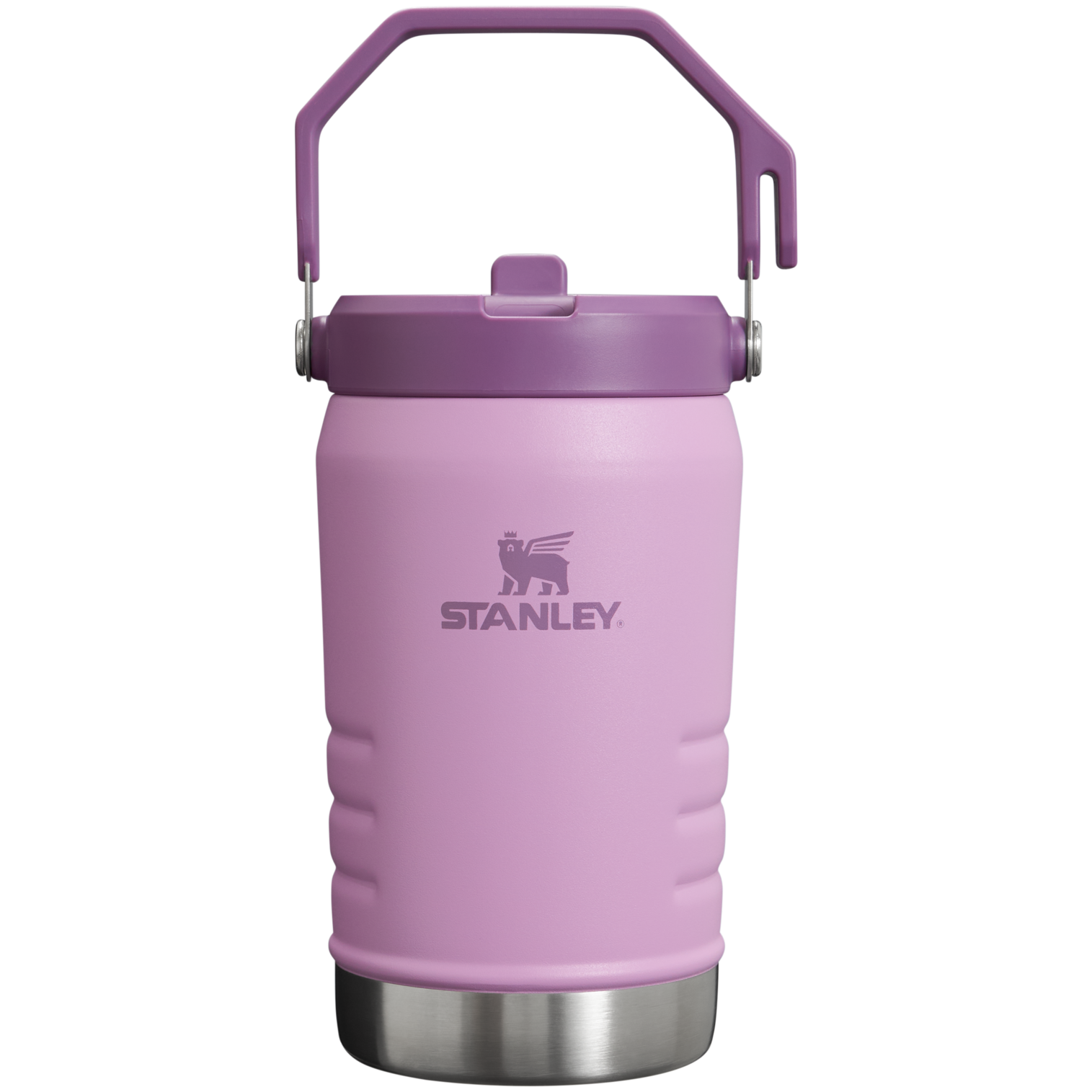 The IceFlow Flip Straw Jug | 40 OZ Lilac Lilac