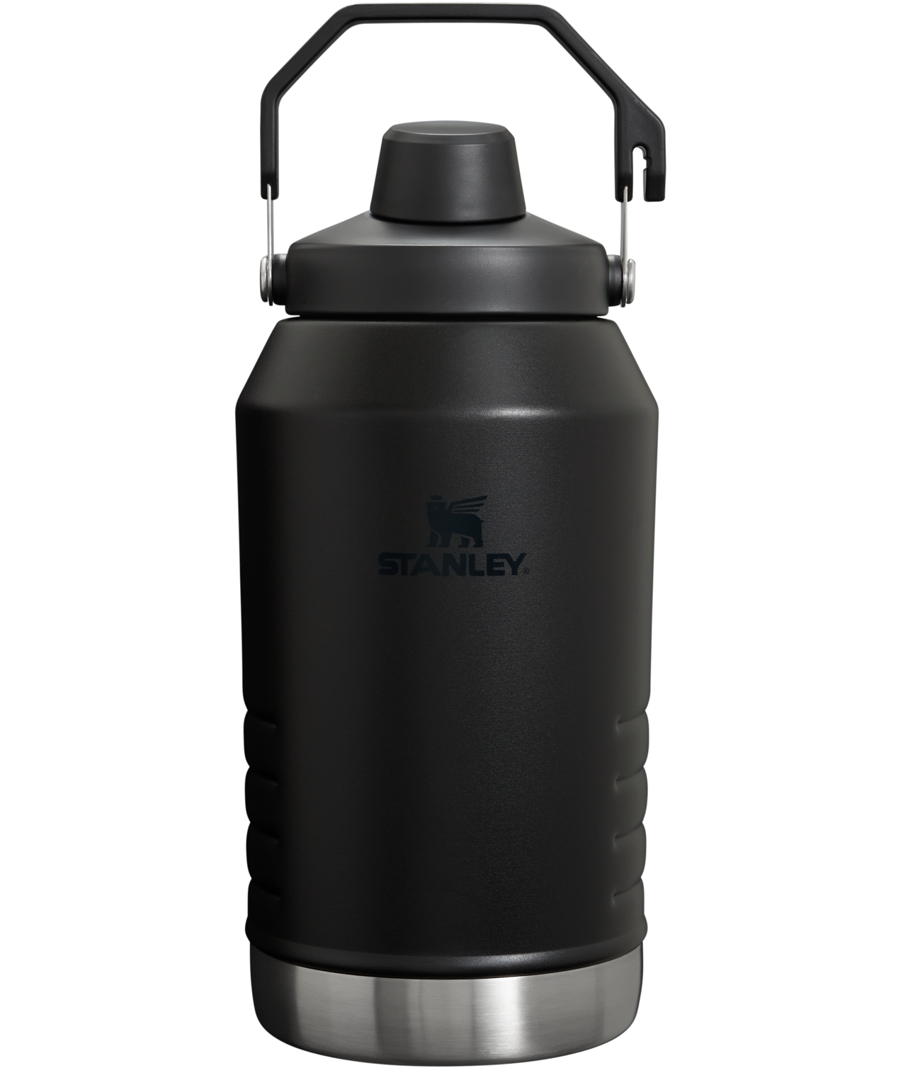 IceFlow Jug with Fast Flow Lid | 96 OZ Black 2.0 Black 2.0