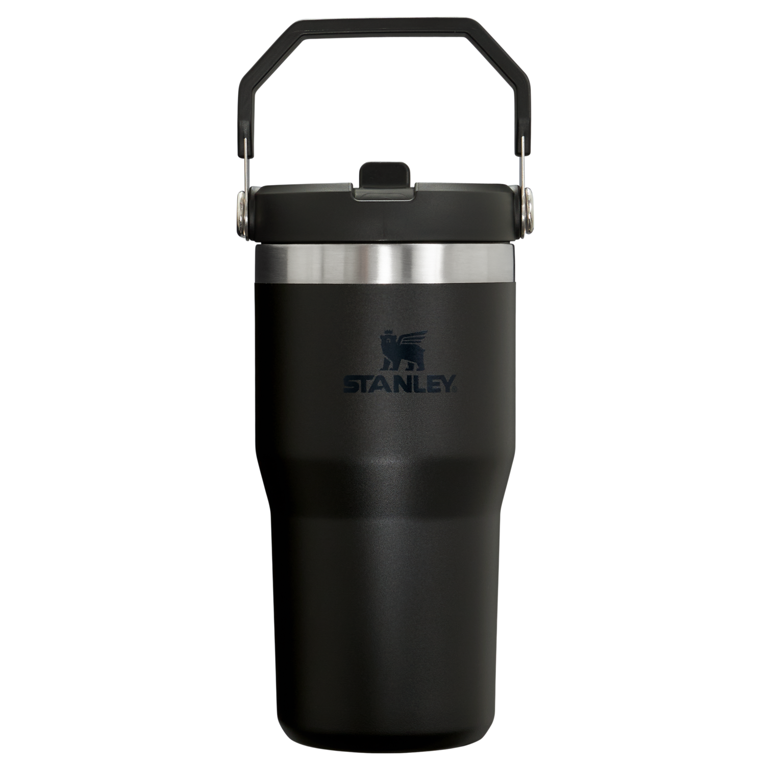 Stanley The IceFlow Flip Straw Tumbler | 20 OZ | 20 OZ Black 2.0 Black 2.0 Black 2.0