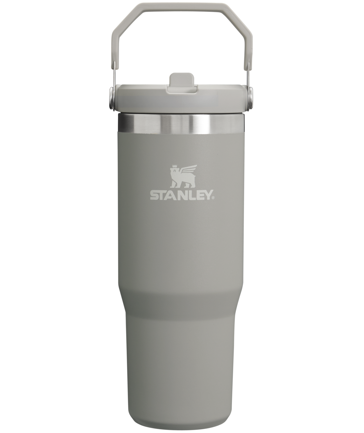 Stanley The IceFlow Flip Straw Tumbler | 30 OZ | Stanley Create Ash Ash