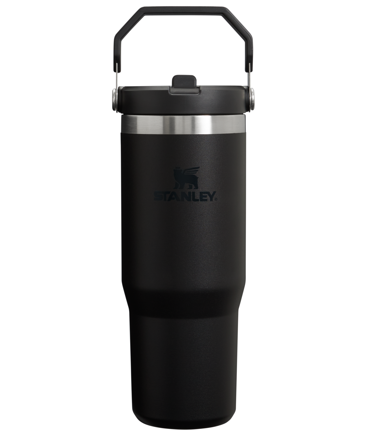 Stanley The IceFlow Flip Straw Tumbler | 30 OZ | Stanley Create Black 2.0 Black 2.0
