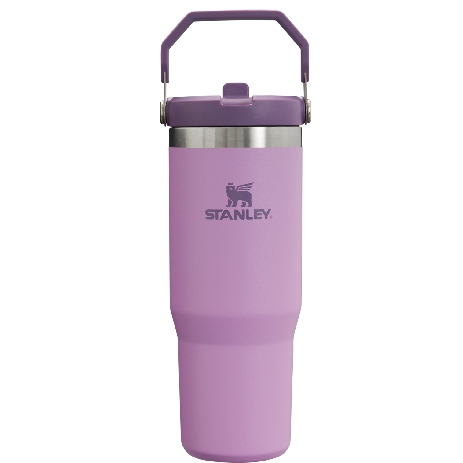 The IceFlow Flip Straw Tumbler | 30 OZ Lilac Lilac